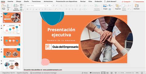 Presentación de PowerPoint .